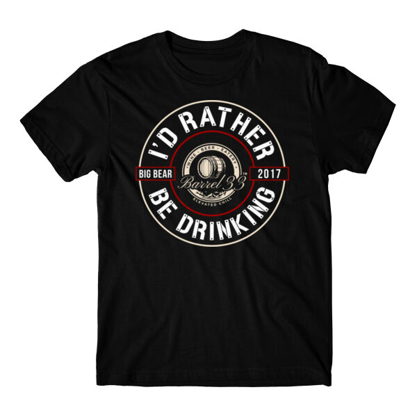 I'D RATHER BE DRINKING - BIG BEAR - T-SHIRT - $EWHJVK$ Thumbnail