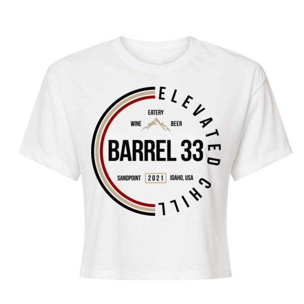 HALF MOON - SANDPOINT - WOMEN'S CROP T-SHIRT - $XKJZ47$ Thumbnail